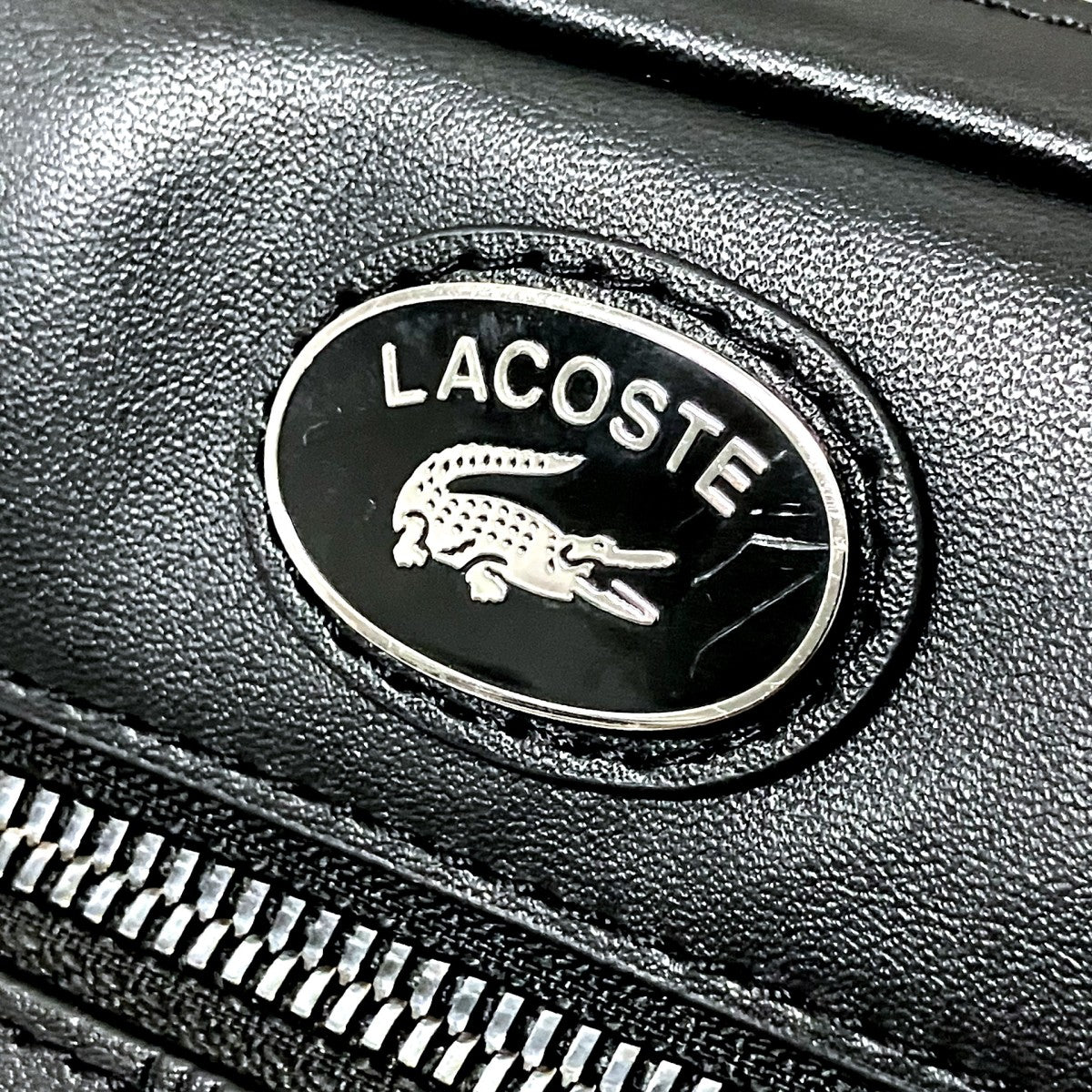 LACOSTE ショルダーバッグF2510 古着・中古-4枚目のアイテム画像
