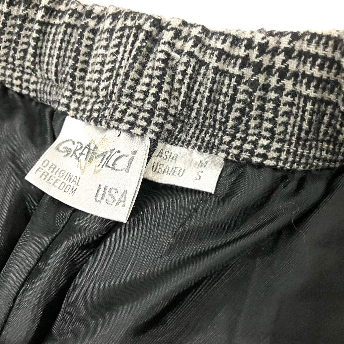 GRAMICCI WOOL BLEND TUCK TAPERED PANTSテーパードパンツGMP 20F034 古着・中古-5枚目のアイテム画像
