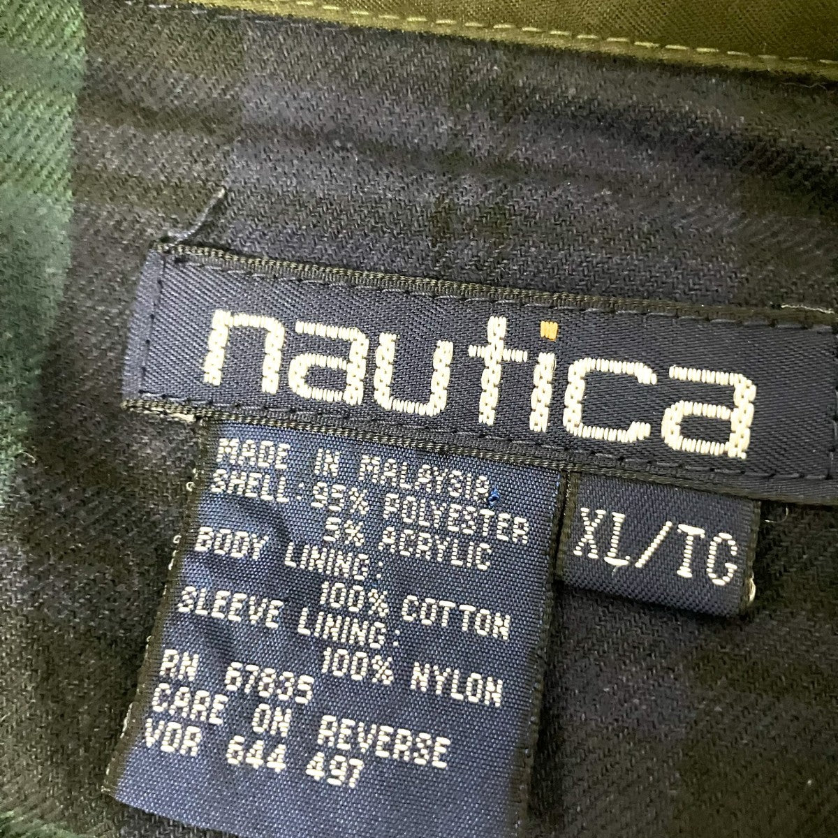 NAUTICA スイングトップ 古着・中古-4枚目のアイテム画像