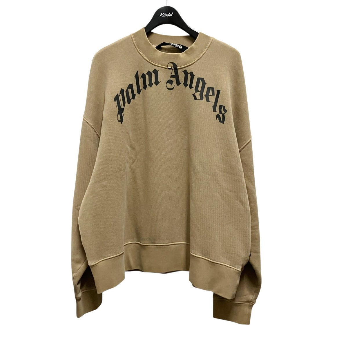 Palm Angels GD Curved Logo CrewロゴスウェットPMBA026F21FLE004 古着・中古-1枚目のアイテム画像