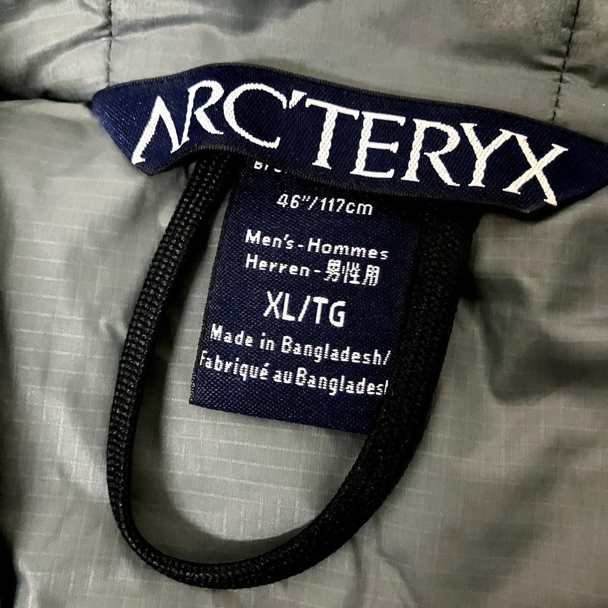 ARC’TERYX ATOM LT HOODY LEAF中綿ジャケット14063 古着・中古-4枚目のアイテム画像