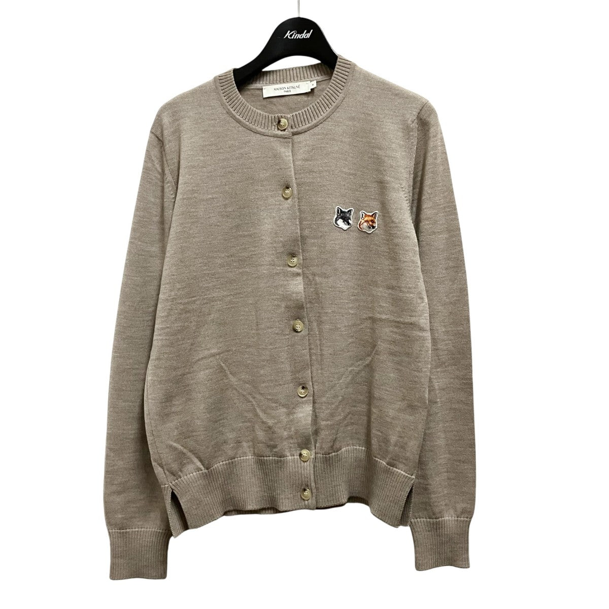 MAISON KITSUNE(メゾンキツネ) ワンポイントカーディガンGW00544KT1036