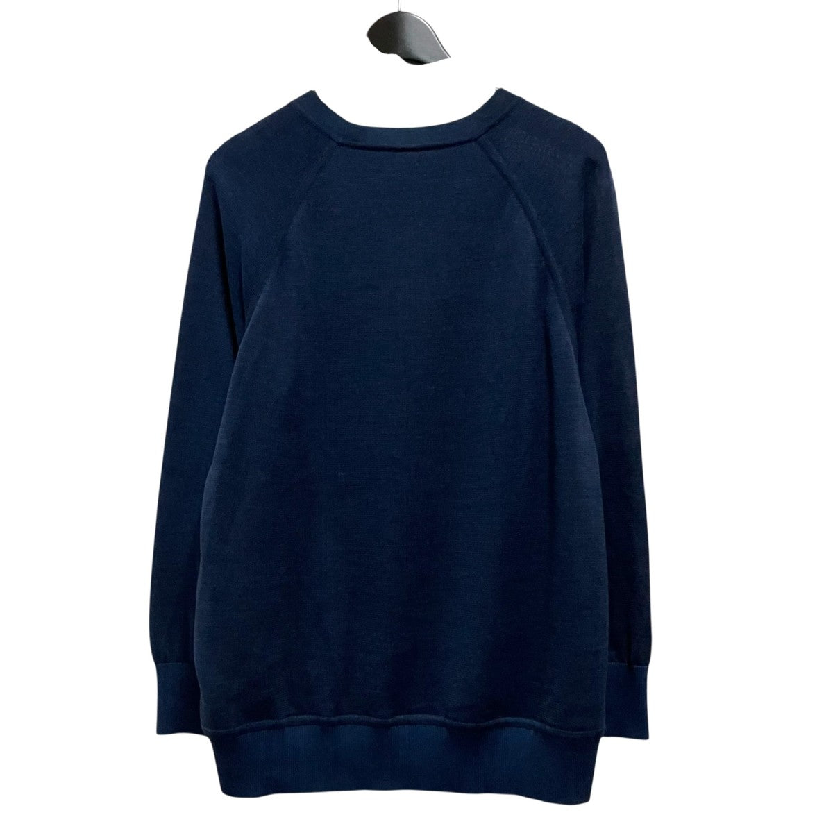 HERMES ツイルレーヌセーター切替ニット5H2816DH 古着・中古-2枚目のアイテム画像