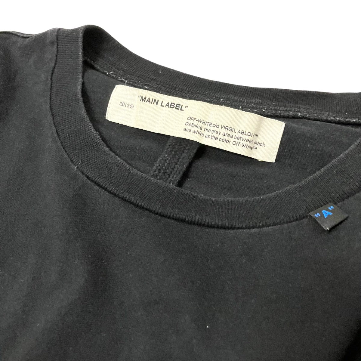 OFFWHITE Acrylic Arrows S／S Over Tee半袖TシャツOMAA038F19185010 古着・中古-3枚目のアイテム画像