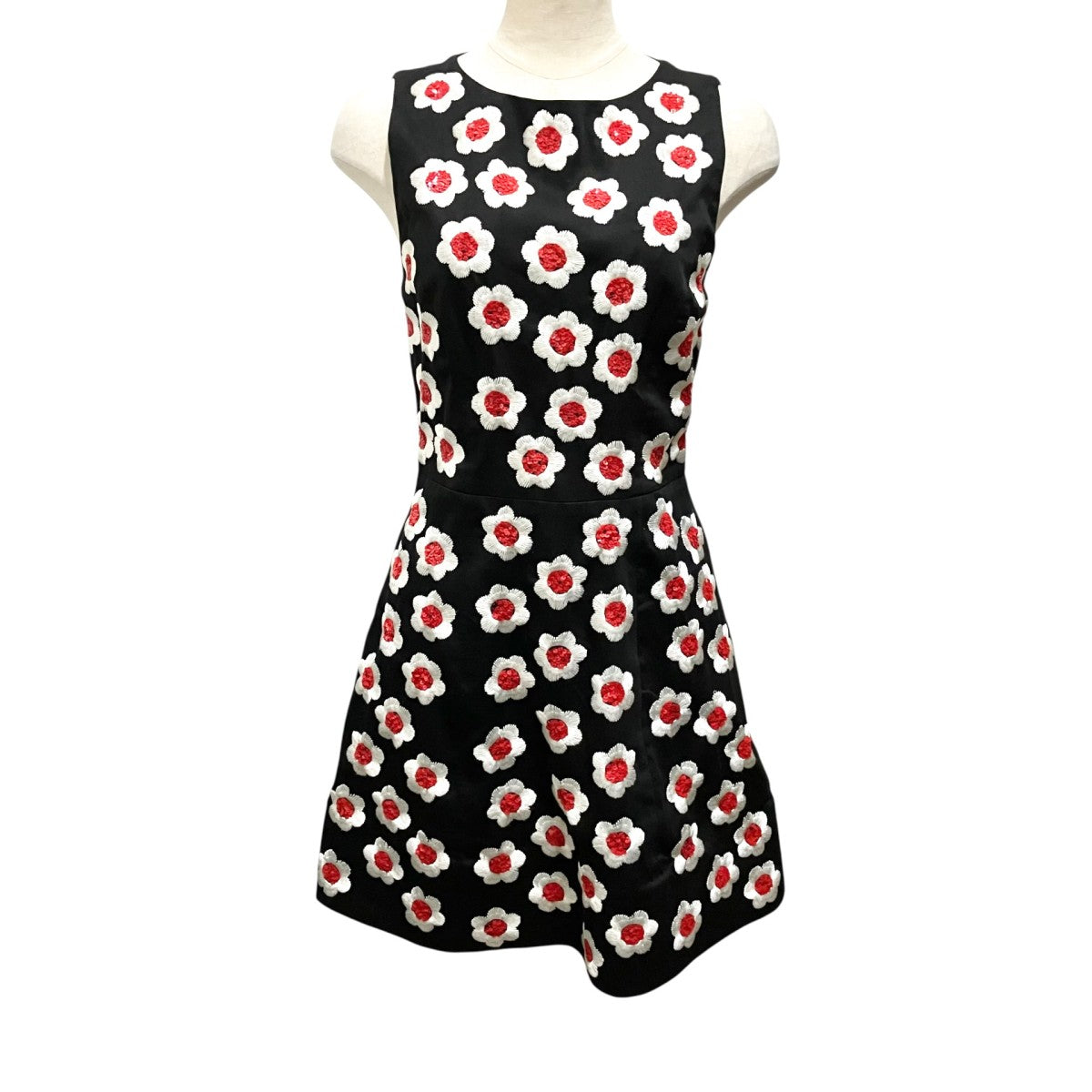 alice+olivia 花柄スパンコール装飾ワンピース65183 古着・中古-1枚目のアイテム画像