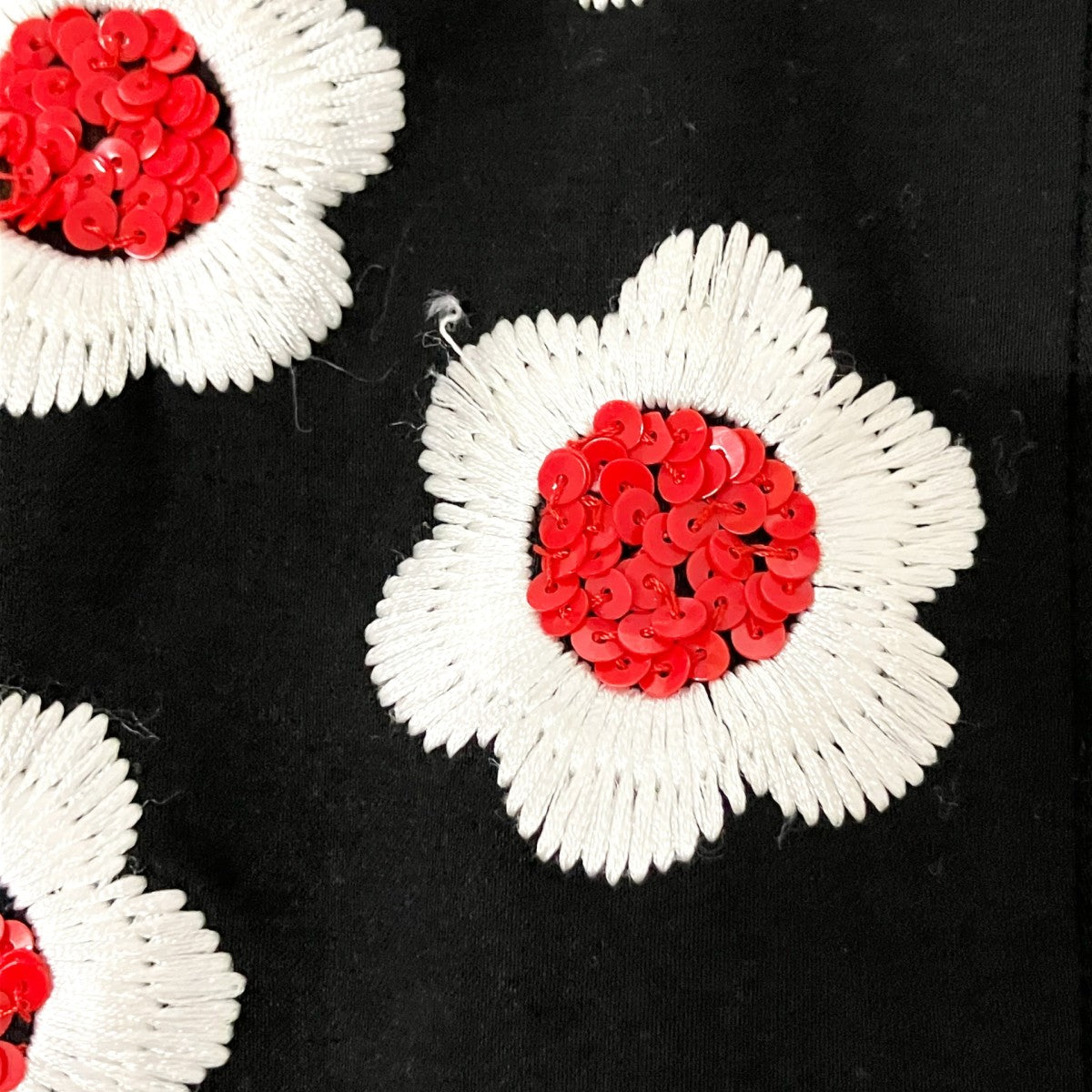 alice+olivia 花柄スパンコール装飾ワンピース65183 古着・中古-7枚目のアイテム画像