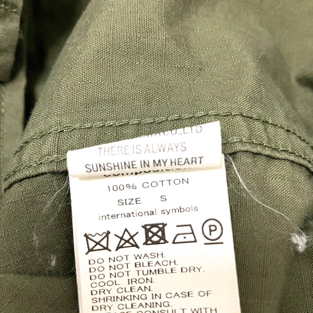 WACKO MARIA 刺繍長袖シャツ22SS 古着・中古-6枚目のアイテム画像