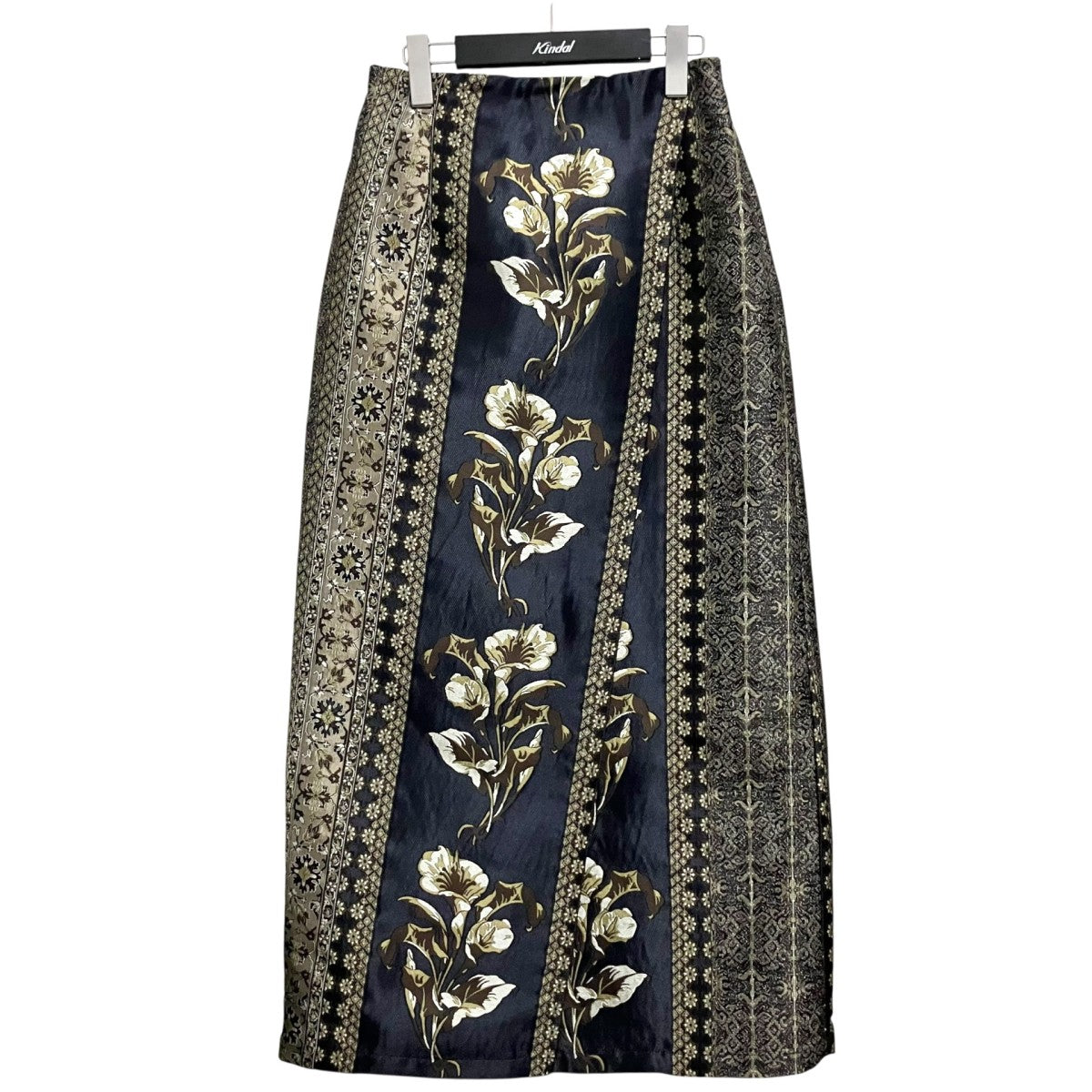 AMERI IMANE JACQUARD WRAP SKIRTラップスカート01120950770 古着・中古-1枚目のアイテム画像