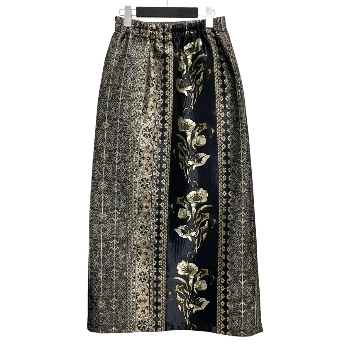 AMERI IMANE JACQUARD WRAP SKIRTラップスカート01120950770 古着・中古-2枚目のアイテム画像