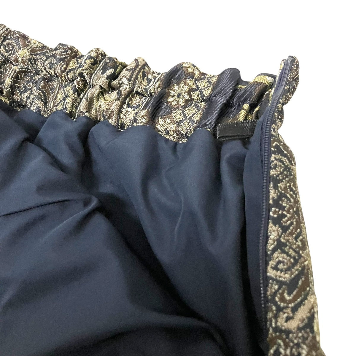 AMERI IMANE JACQUARD WRAP SKIRTラップスカート01120950770 古着・中古-4枚目のアイテム画像