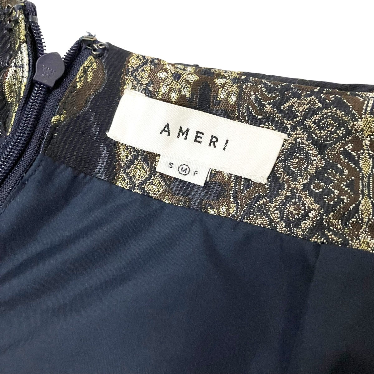 AMERI IMANE JACQUARD WRAP SKIRTラップスカート01120950770 古着・中古-5枚目のアイテム画像