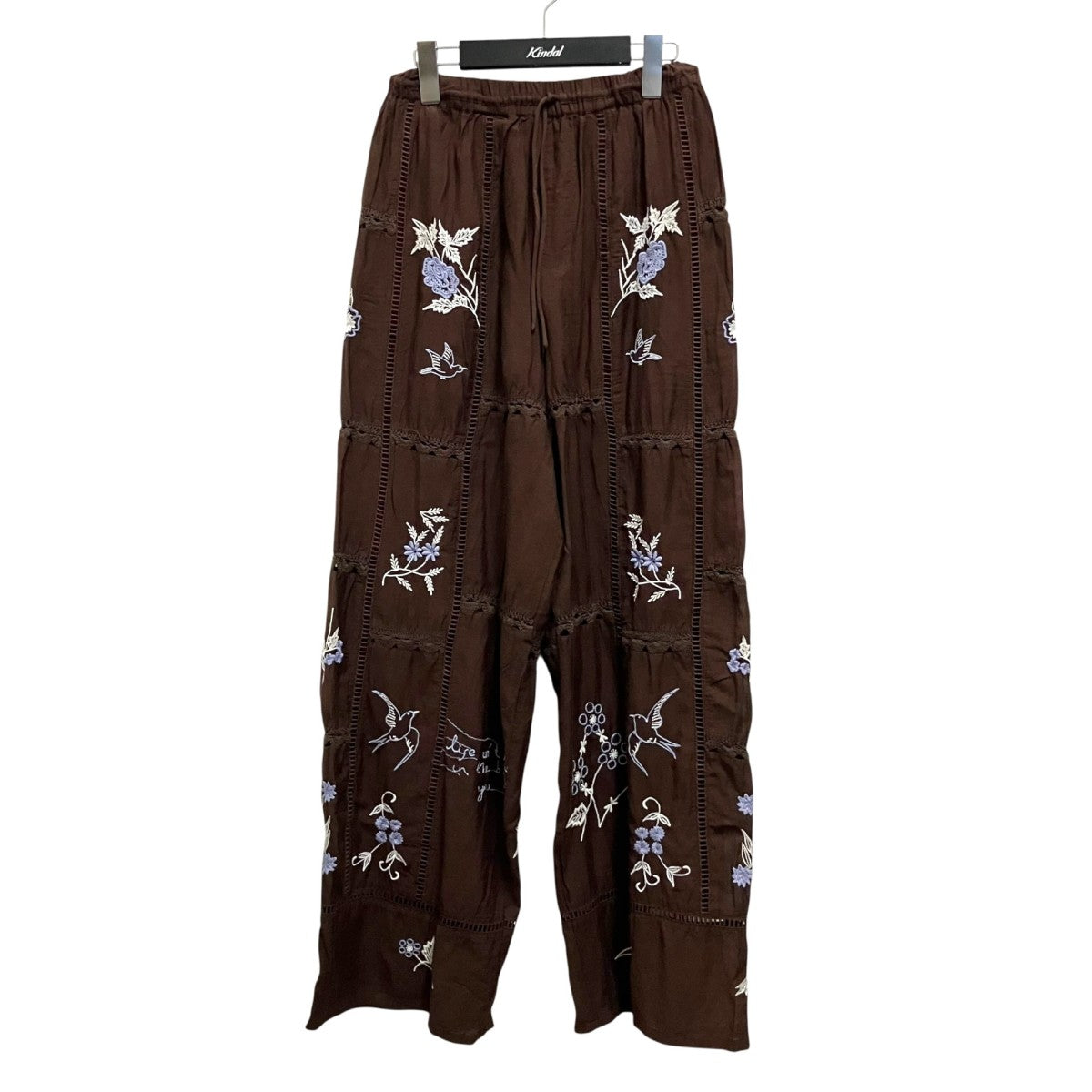 TODAYFUL Embroidery Patchwork Trousersトラウザーパンツ12610719 古着・中古-1枚目のアイテム画像