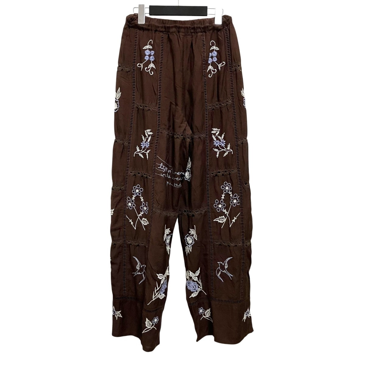 TODAYFUL Embroidery Patchwork Trousersトラウザーパンツ12610719 古着・中古-2枚目のアイテム画像