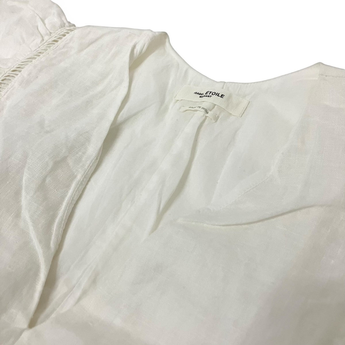 ISABEL MARANT ETOILE ノースリーブブラウスHT1642 20P025E 古着・中古-3枚目のアイテム画像
