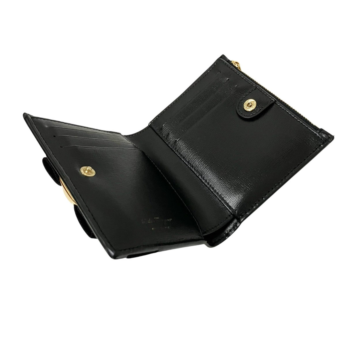 Salvatore Ferragamo ヴァラリボン2つ折り財布JP 22 E009 古着・中古-6枚目のアイテム画像