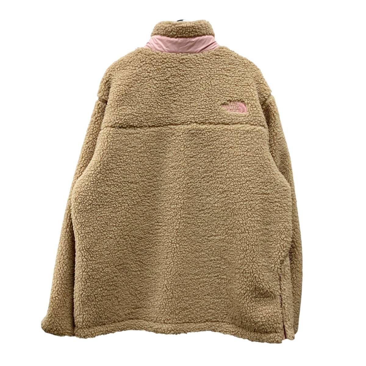 THE NORTH FACE PLAY GREEN RVS FLEECE ANORAKリバーシブルジャケットNJ4FP56C 古着・中古-2枚目のアイテム画像