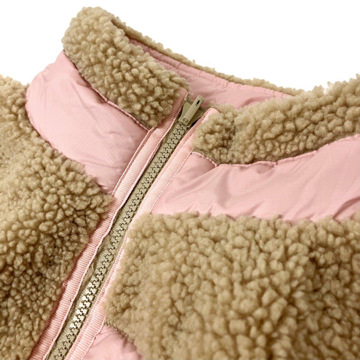 THE NORTH FACE PLAY GREEN RVS FLEECE ANORAKリバーシブルジャケットNJ4FP56C 古着・中古-5枚目のアイテム画像