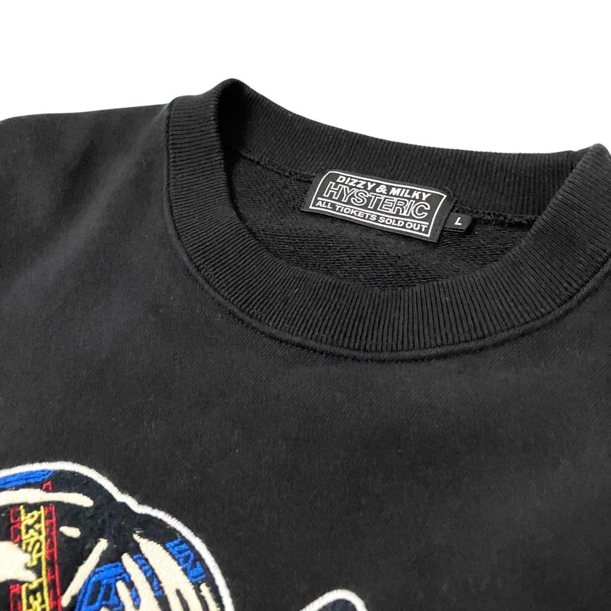 Hysteric Glamour SEE NO EVIL刺繍スウェット02243CS11 古着・中古-3枚目のアイテム画像
