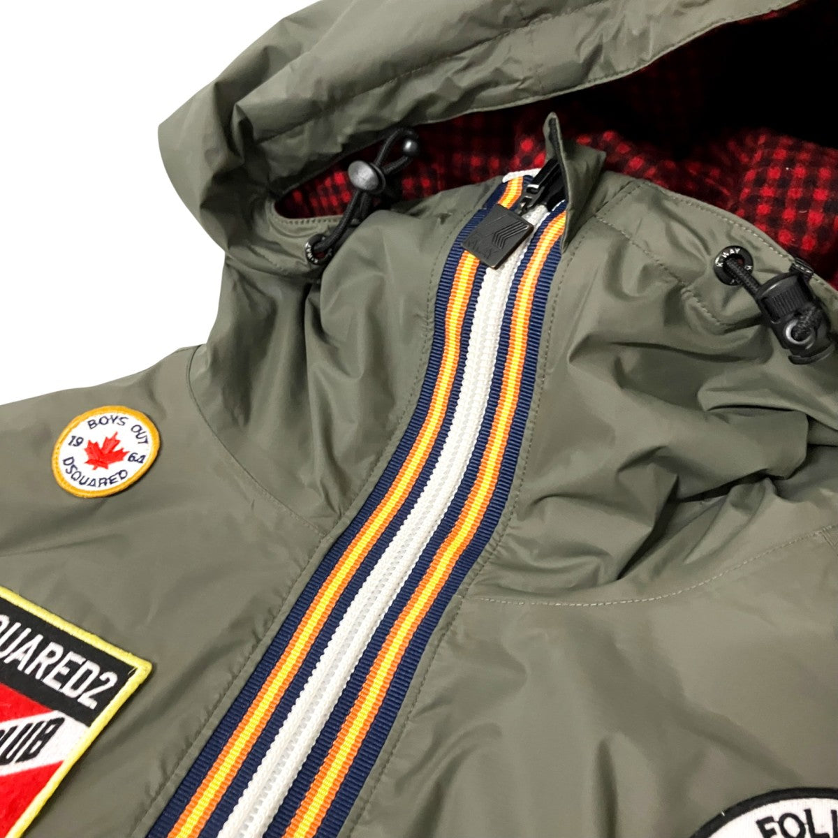 DSQUARED2×K-way リバーシブル アノラックパーカーS72AM0552 古着・中古-5枚目のアイテム画像