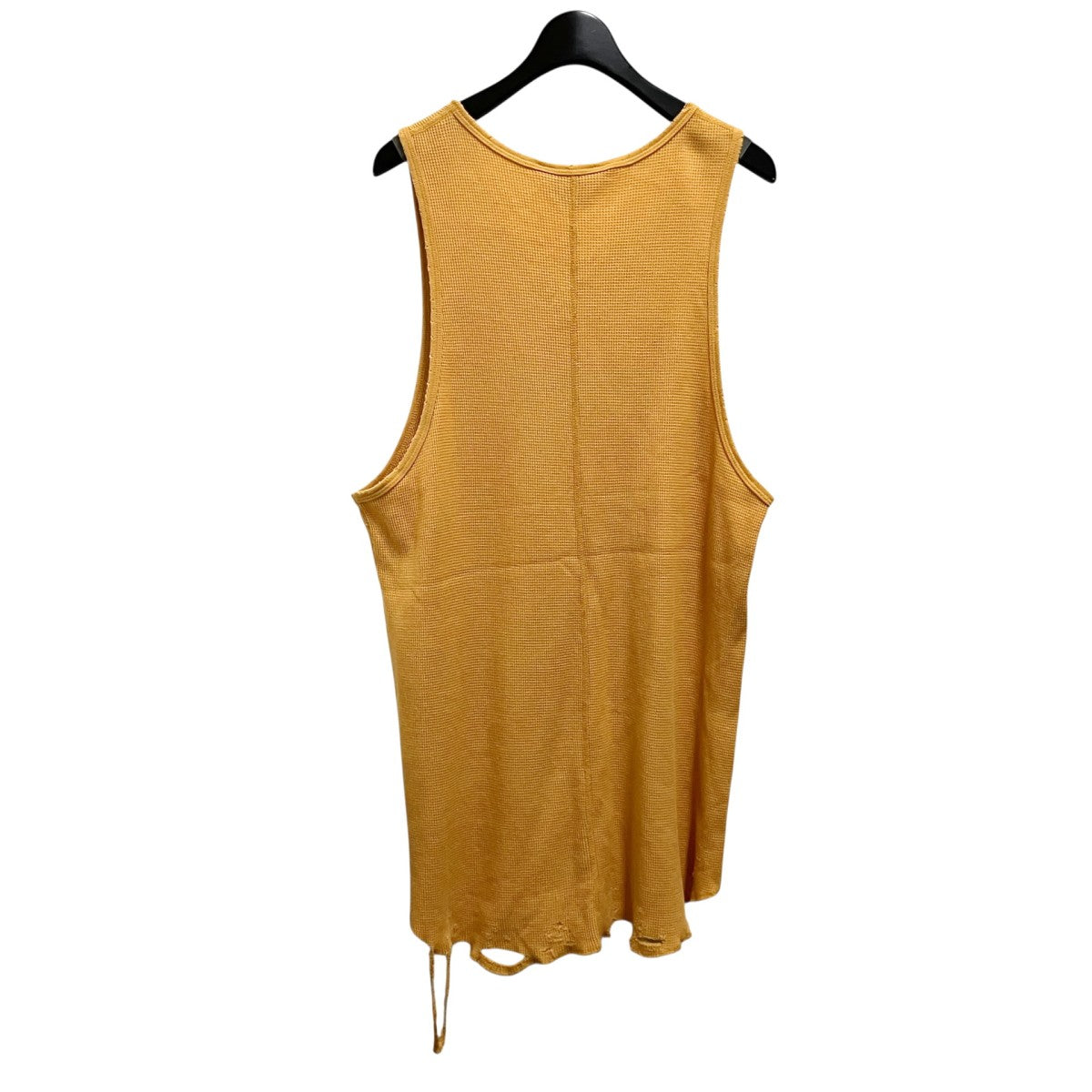 ANCELLM DAMAGE WAFFLE TANK TOP加工タンクトップANC CT57 古着・中古-2枚目のアイテム画像