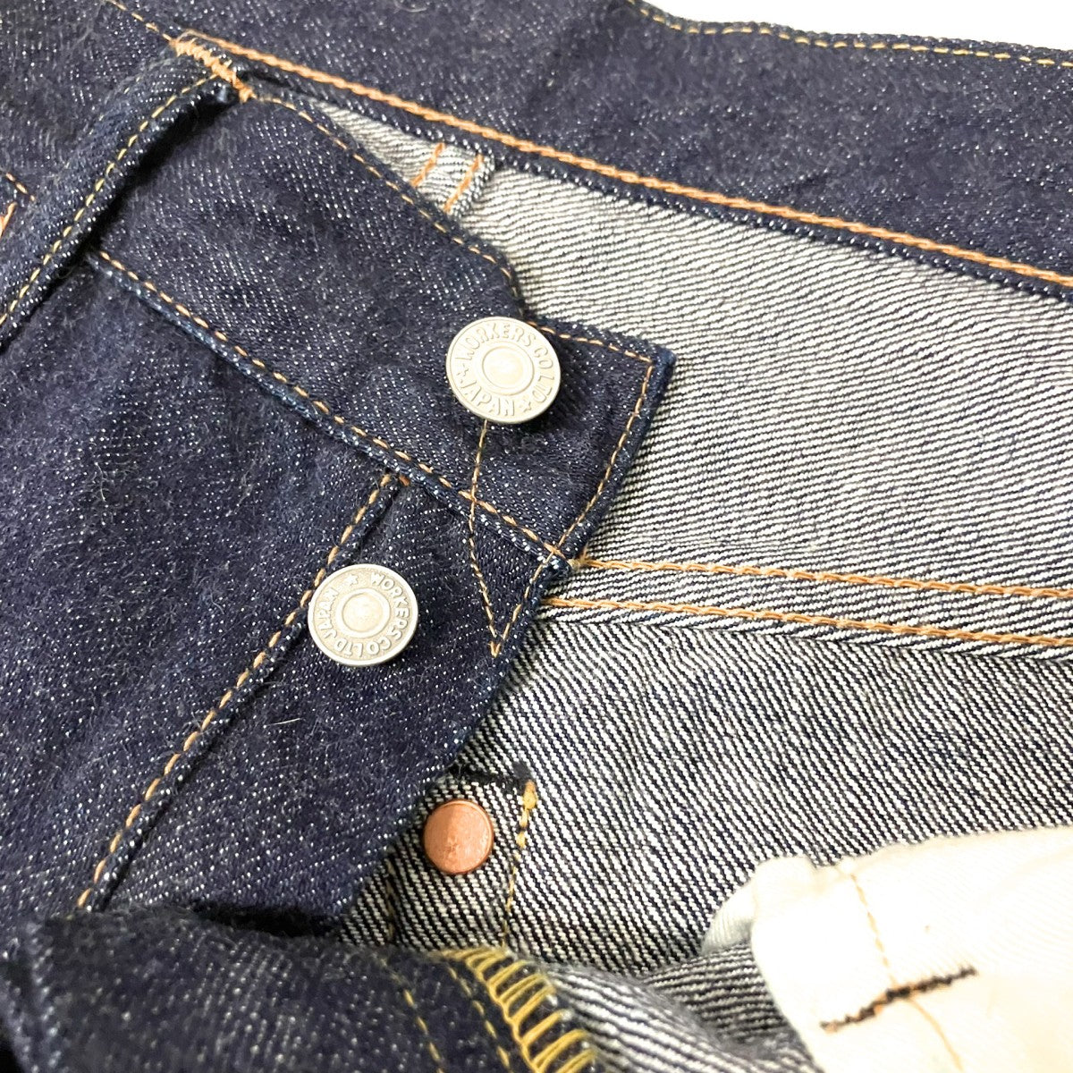 WORKERS デニムパンツ801 古着・中古-4枚目のアイテム画像