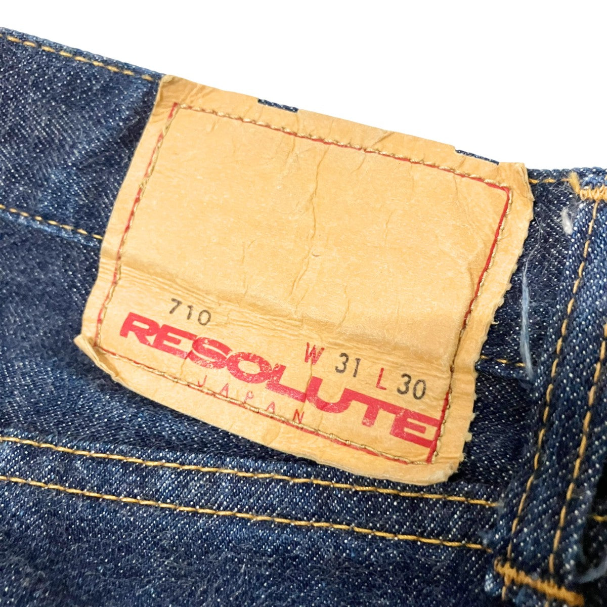 RESOLUTE デニムパンツ710 古着・中古-5枚目のアイテム画像