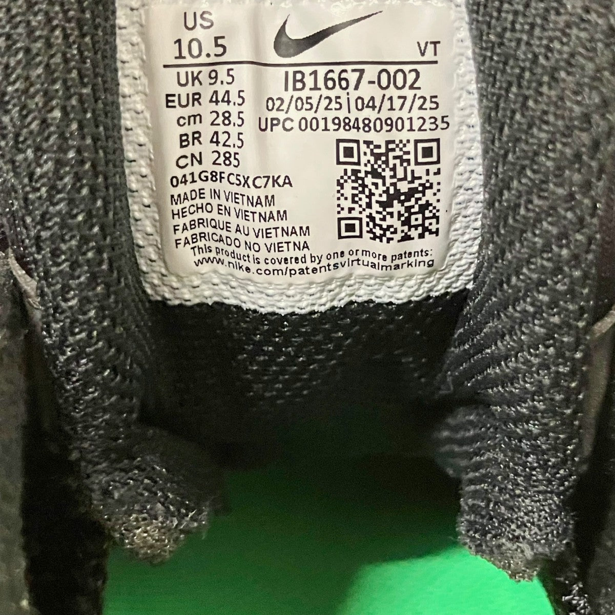 NIKE AIR MAX 95 OGスニーカーIB1667 002 古着・中古-6枚目のアイテム画像