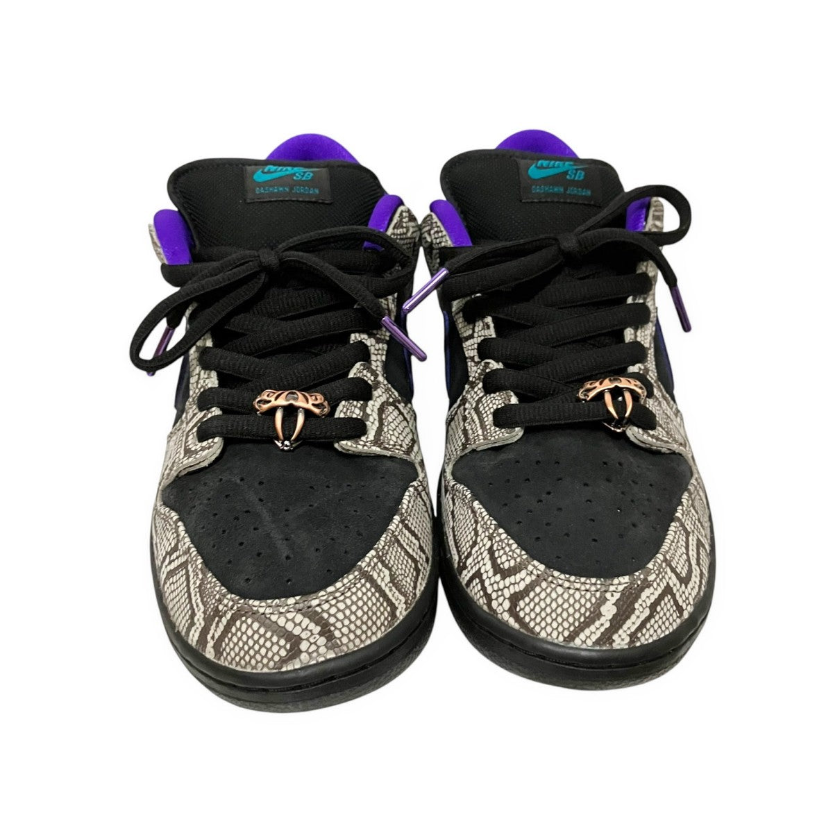 NIKE×Dashawn Jordan SB DUNK LOW PROスニーカーIB6208 200 古着・中古-2枚目のアイテム画像