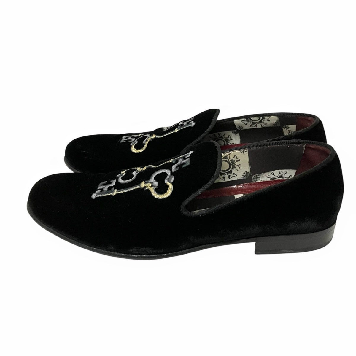 DOLCE ＆ GABBANA ベルベットローファー 古着・中古-3枚目のアイテム画像