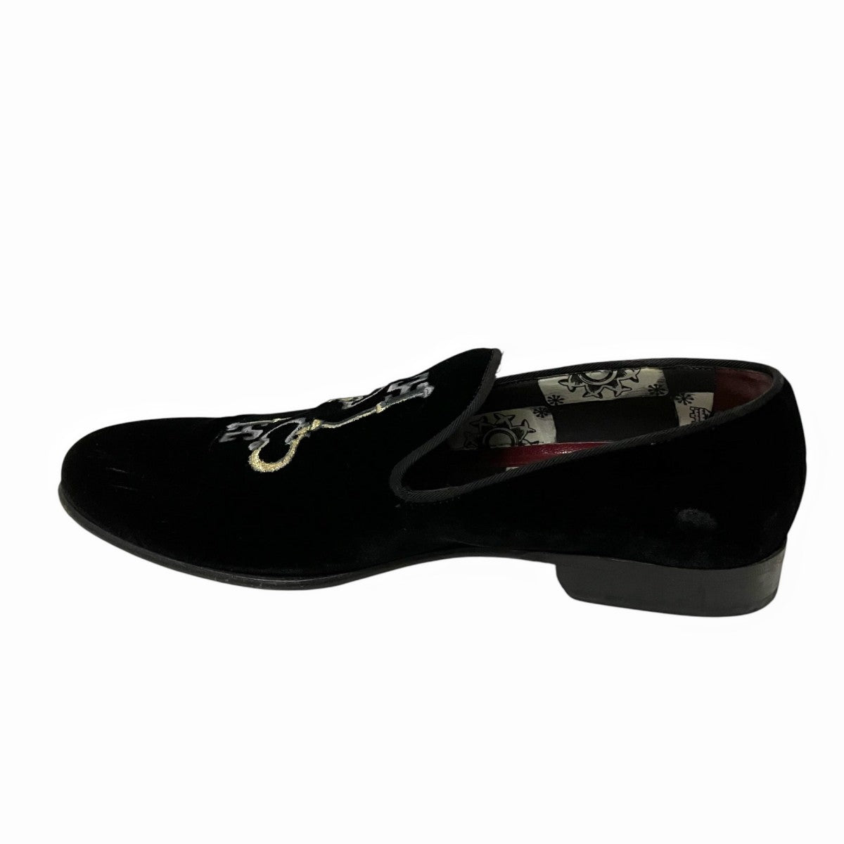 DOLCE ＆ GABBANA ベルベットローファー 古着・中古-4枚目のアイテム画像