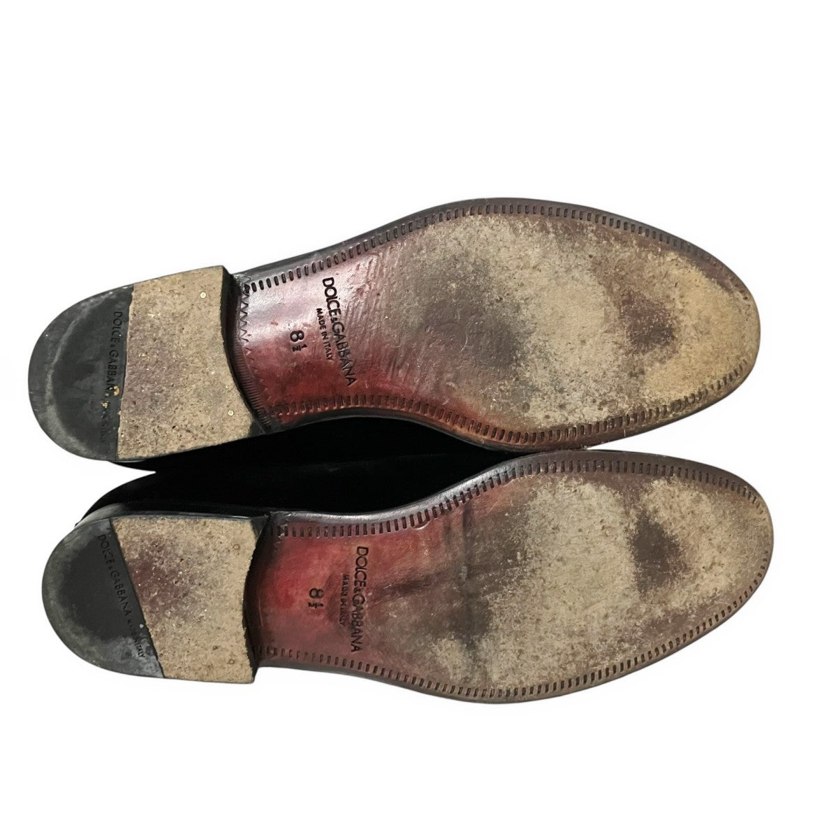 DOLCE ＆ GABBANA ベルベットローファー 古着・中古-8枚目のアイテム画像