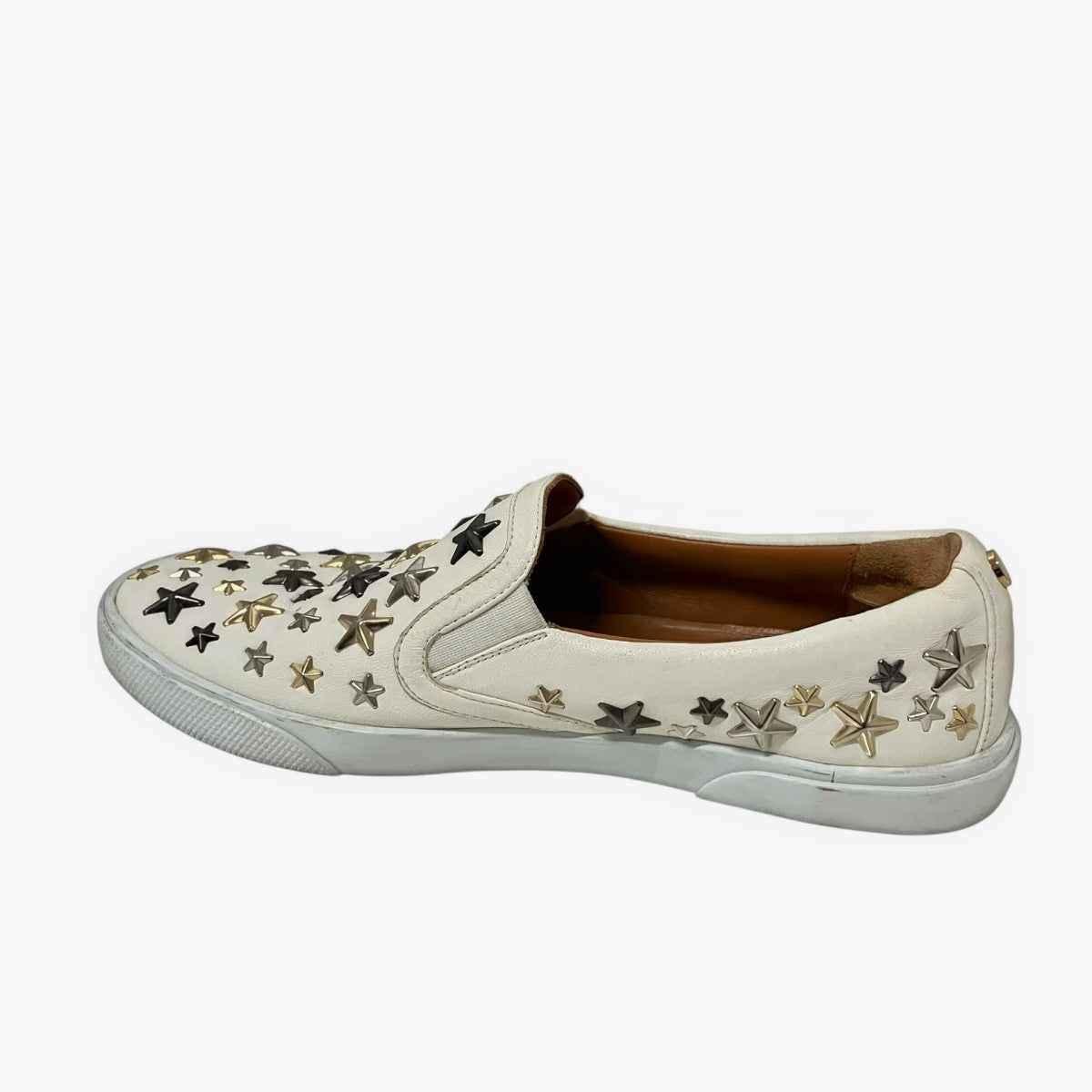 JIMMY CHOO スタッズ装飾スリッポンシューズ 古着・中古-4枚目のアイテム画像
