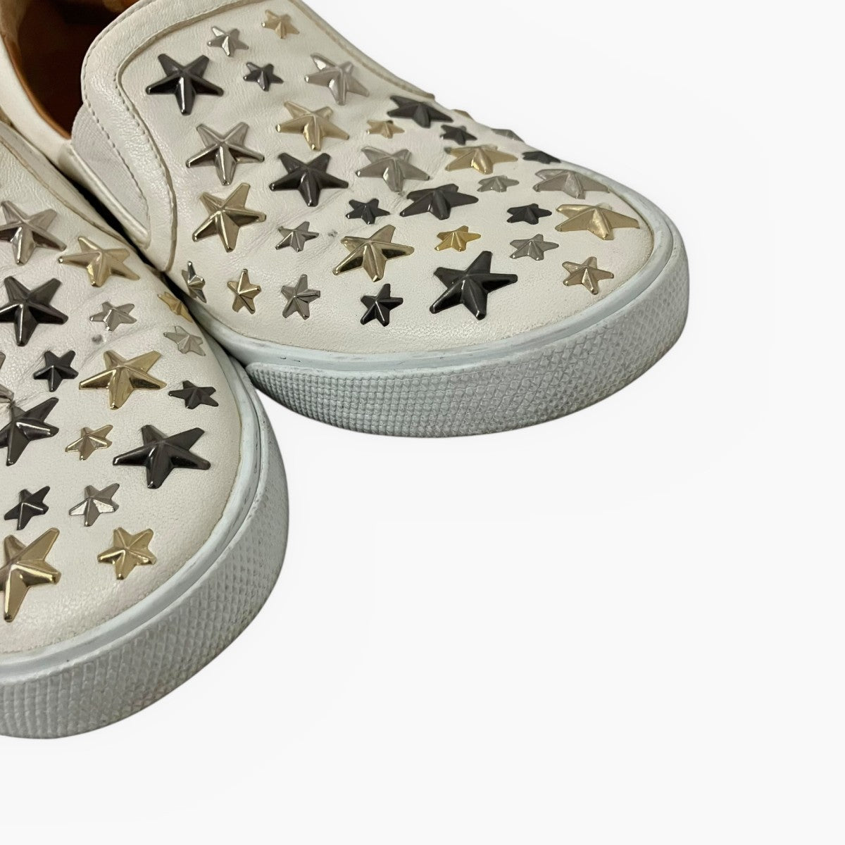 JIMMY CHOO スタッズ装飾スリッポンシューズ 古着・中古-8枚目のアイテム画像