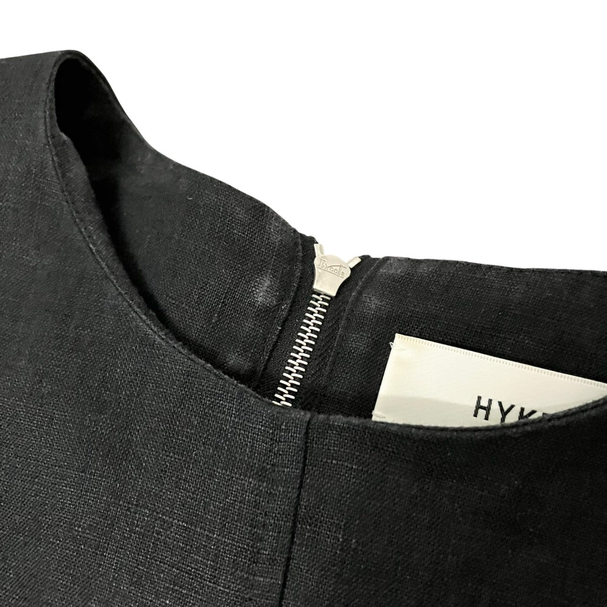 HYKE(ハイク) リネンワンピース231 16165 231 16165 ブラック サイズ 1