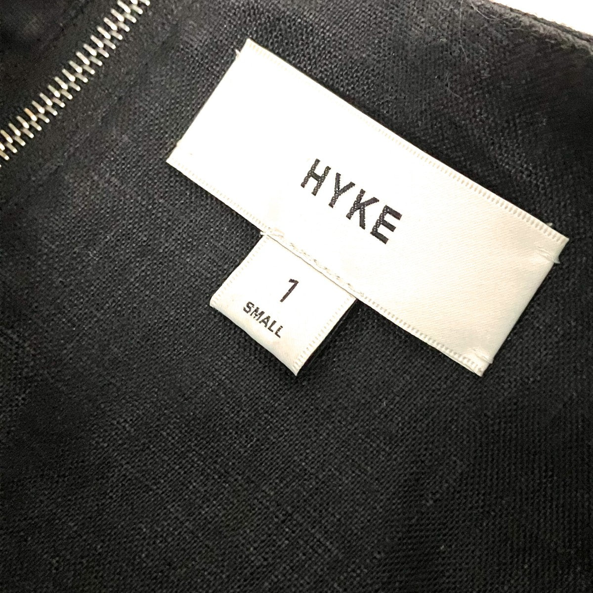HYKE(ハイク) リネンワンピース231 16165 231 16165 ブラック サイズ 1