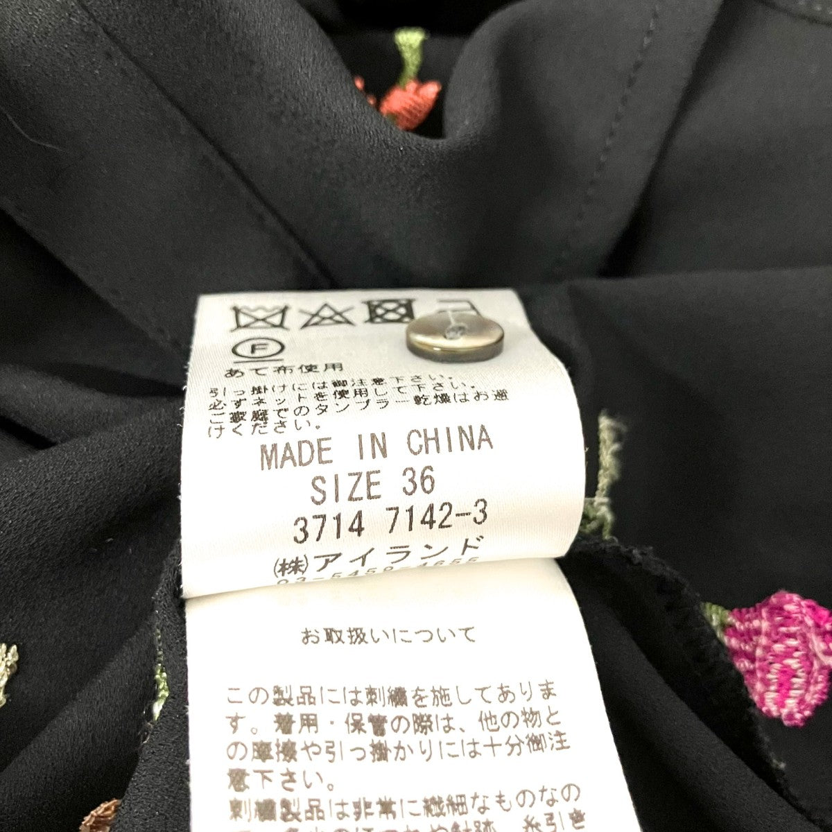 マルチフラワーヤーンブラウス刺繍ブラウス37147142