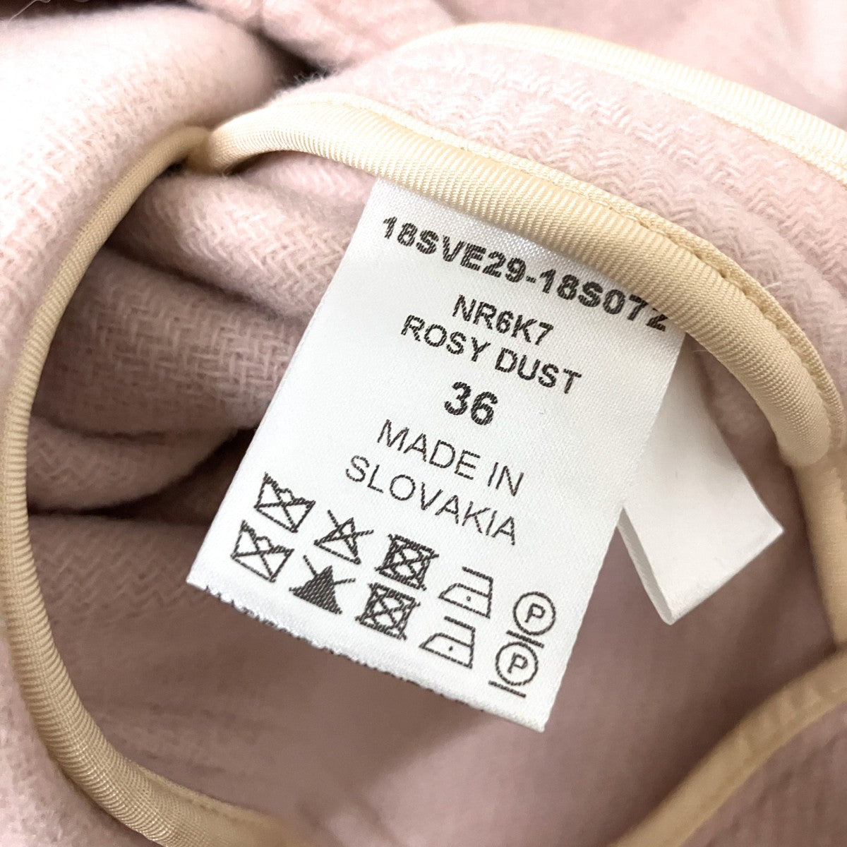 Chloe ポンチョコート18SVE29 18S072 古着・中古-6枚目のアイテム画像