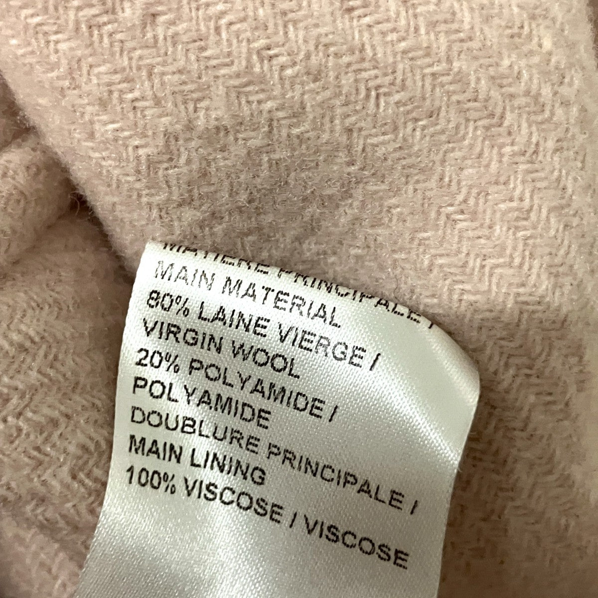 Chloe ポンチョコート18SVE29 18S072 古着・中古-7枚目のアイテム画像