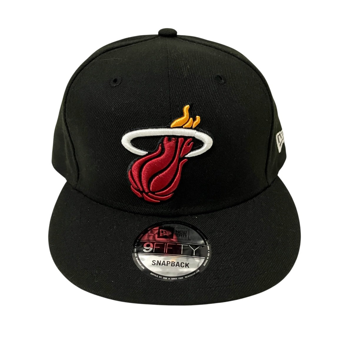 New Era Miami Heat刺繍キャップ 古着・中古-2枚目のアイテム画像