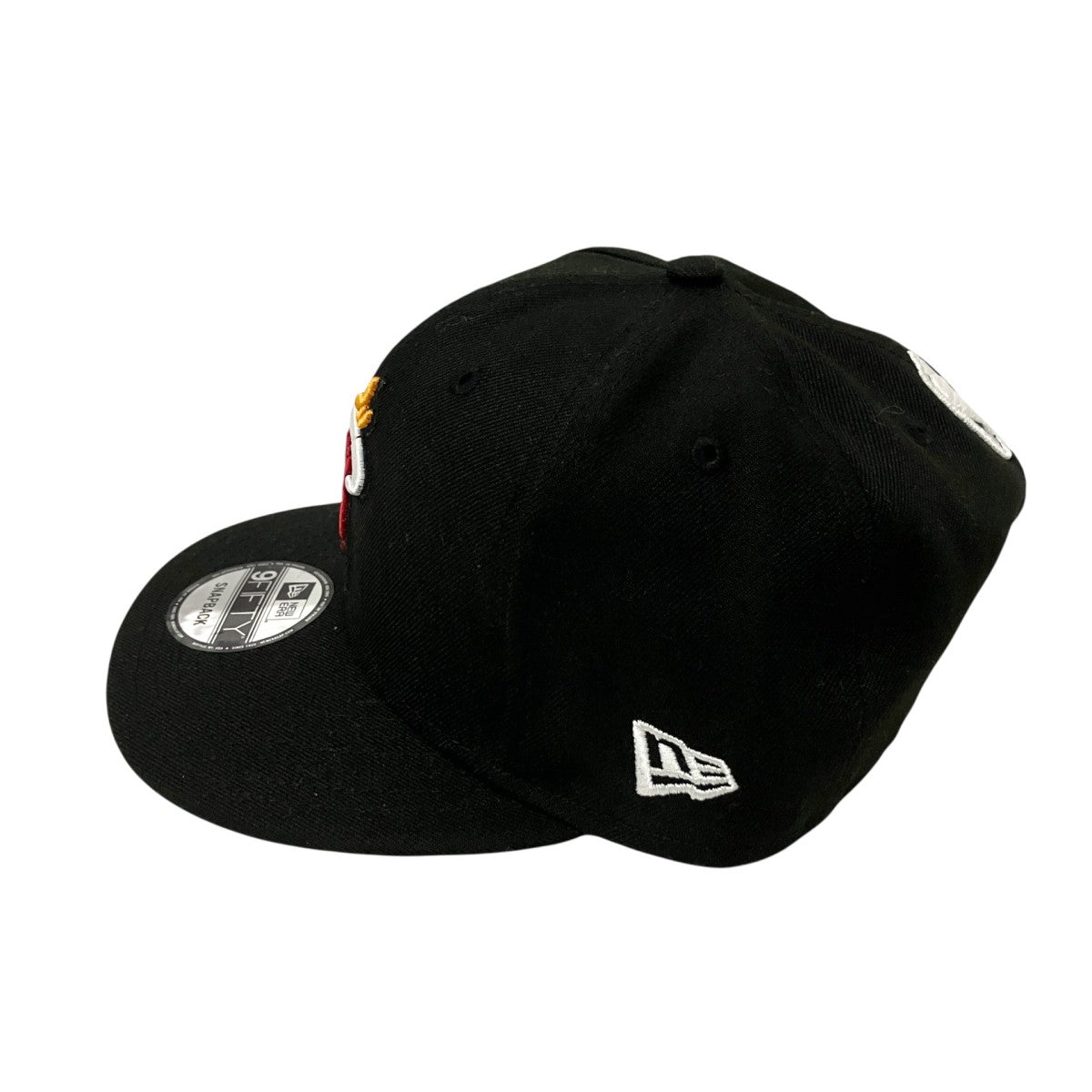 New Era Miami Heat刺繍キャップ 古着・中古-3枚目のアイテム画像