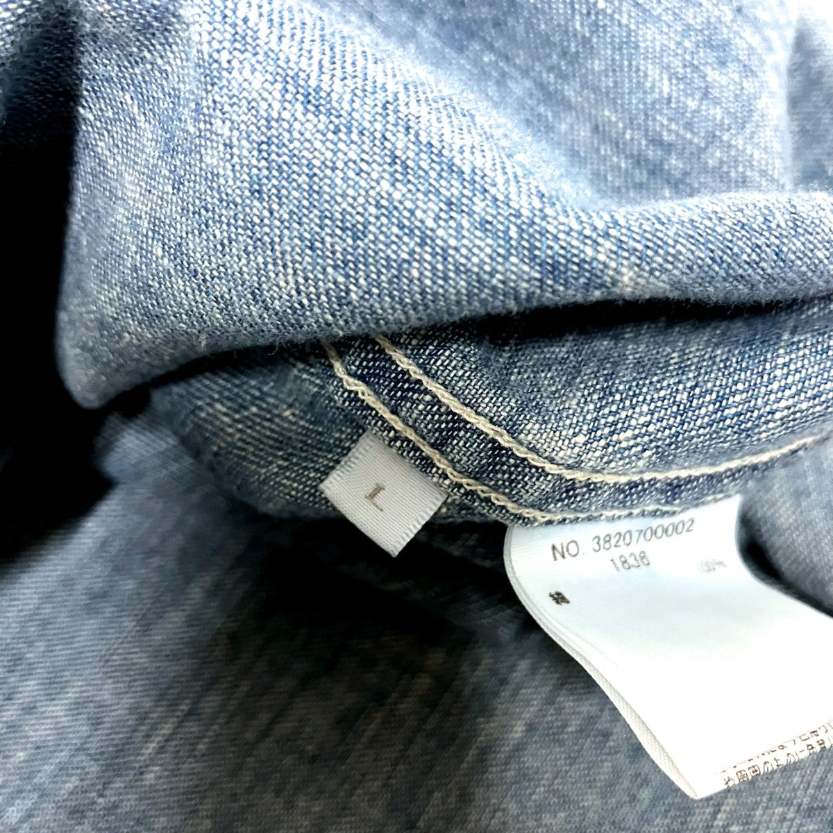 デニムシャツ3820700002