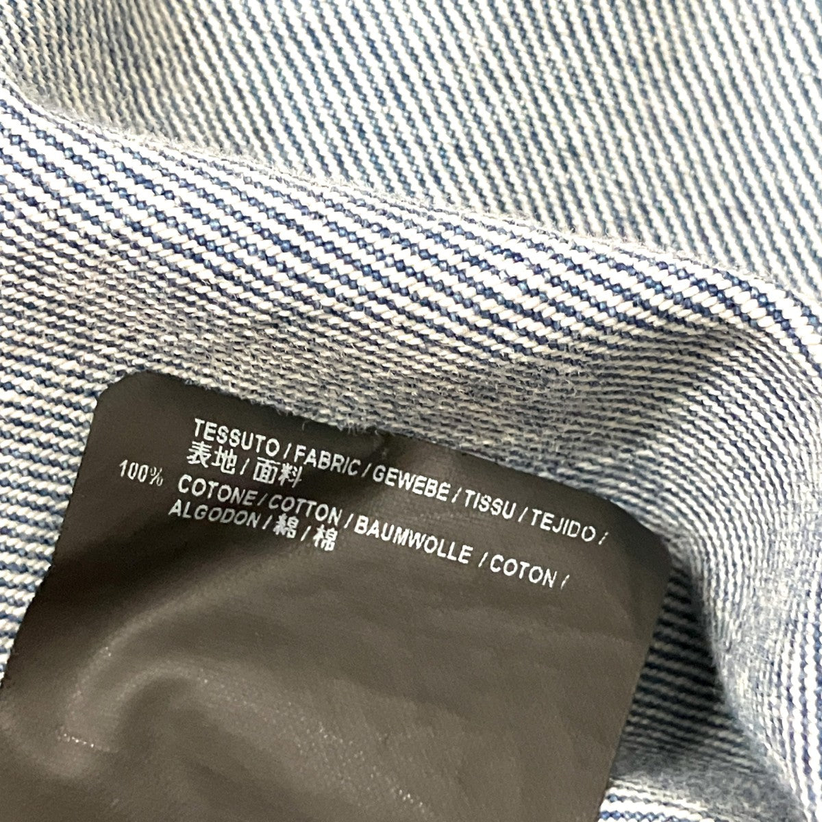 ダメージ加工バックロゴ デニムジャケット493609 TXE08