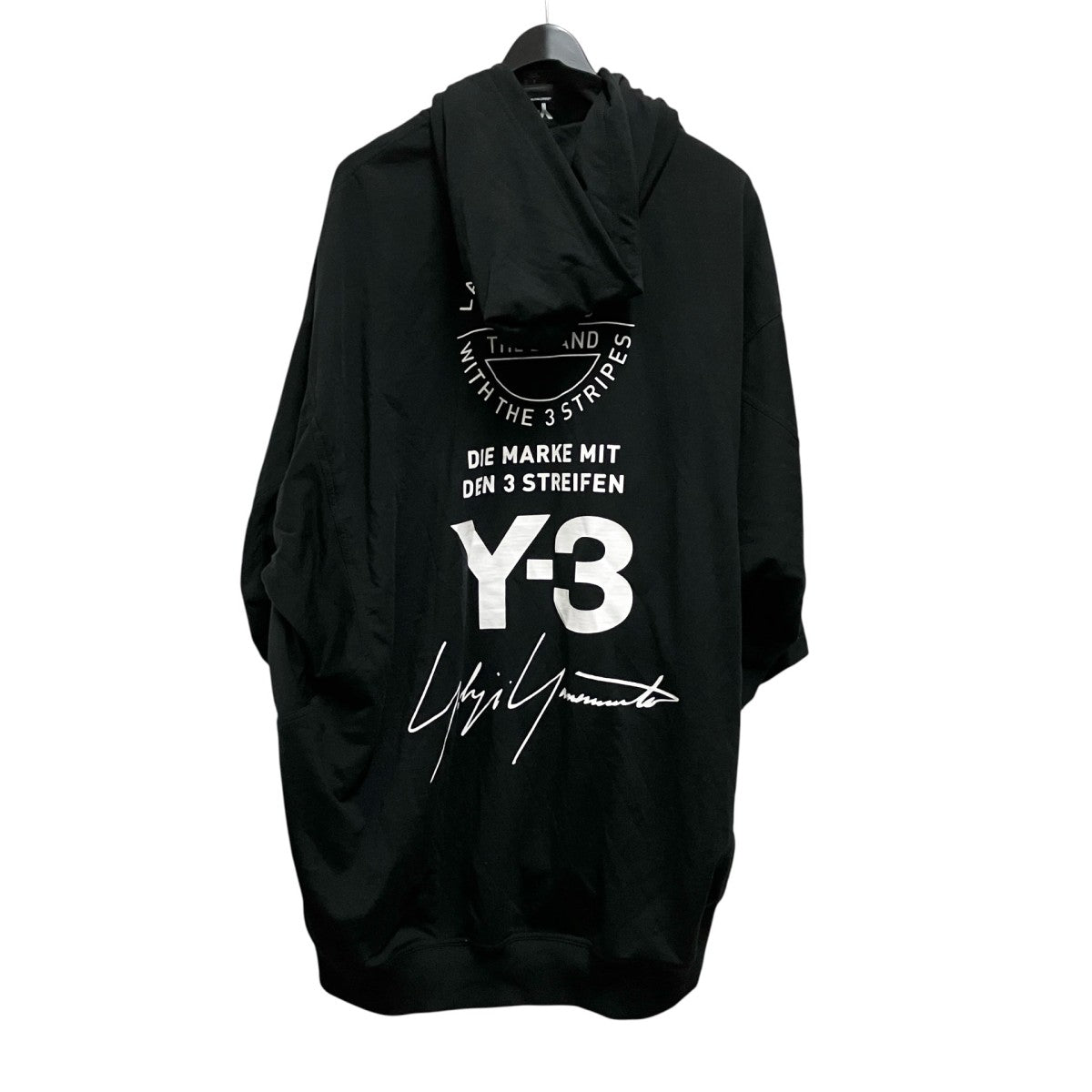 Y-3×adidas×YOHJI YAMAMOTO ジップアップパーカーCY8437 古着・中古-2枚目のアイテム画像