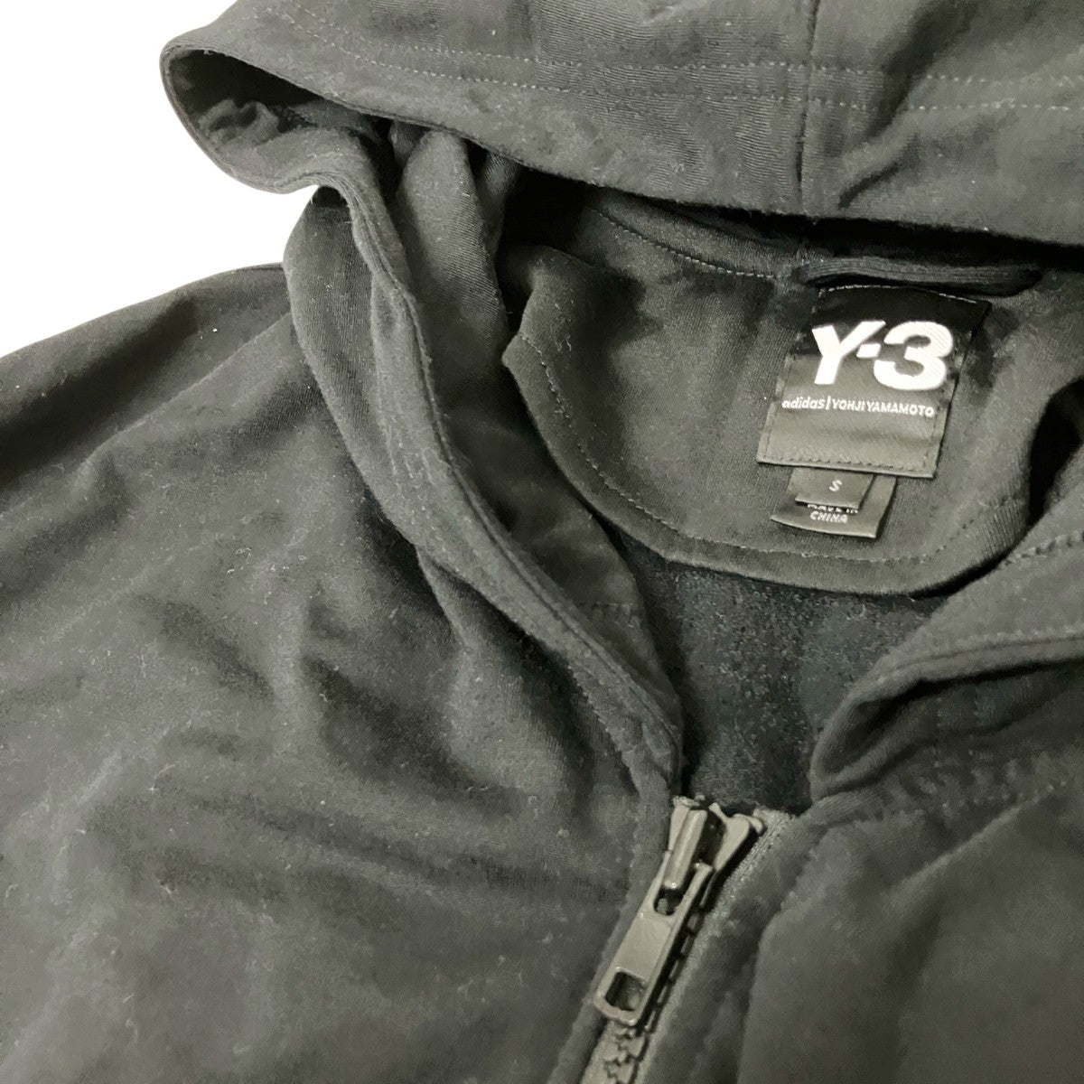 Y-3×adidas×YOHJI YAMAMOTO ジップアップパーカーCY8437 古着・中古-3枚目のアイテム画像