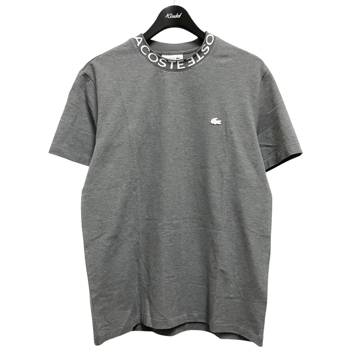LACOSTE ウルトラライトピケロゴネックTシャツTH7056 古着・中古-1枚目のアイテム画像