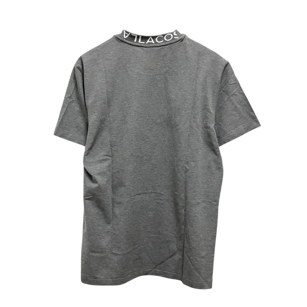 LACOSTE ウルトラライトピケロゴネックTシャツTH7056 古着・中古-2枚目のアイテム画像
