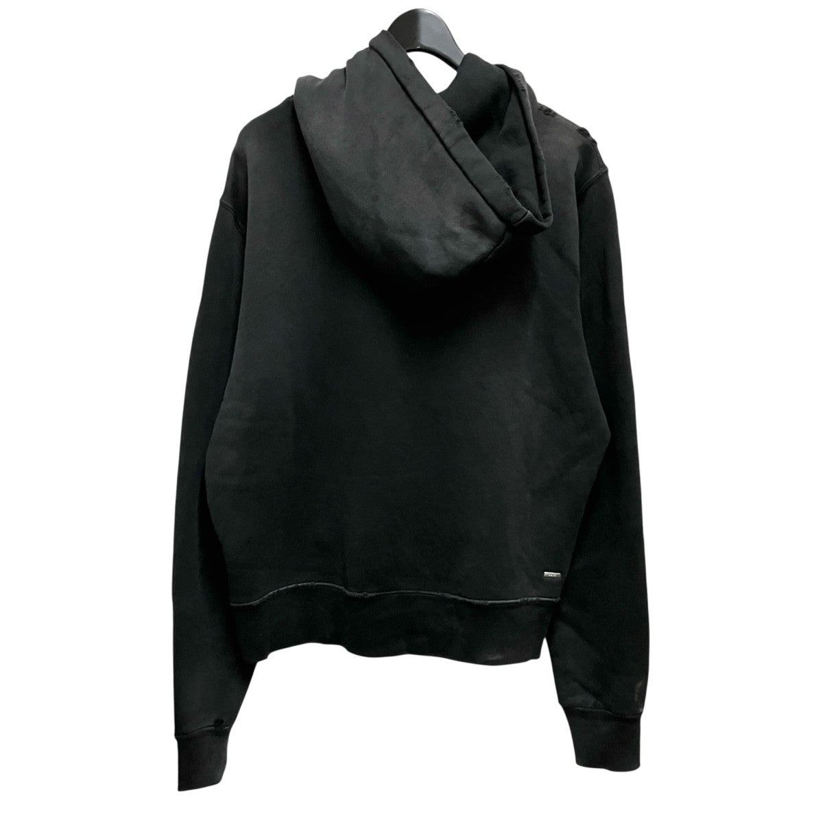 AMIRI ダメージ加工プルオーバーパーカー 古着・中古-2枚目のアイテム画像