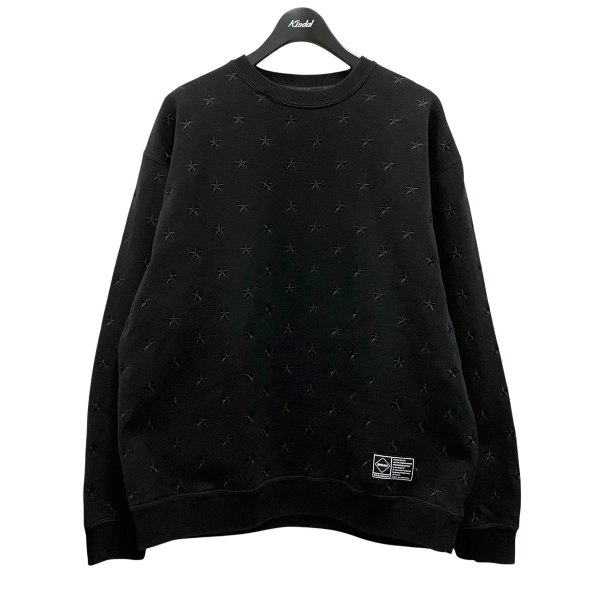 F．C．R．B． ALL OVER STAR CREWNECK SWEATプルオーバーパーカーFCRB 242089 古着・中古-1枚目のアイテム画像