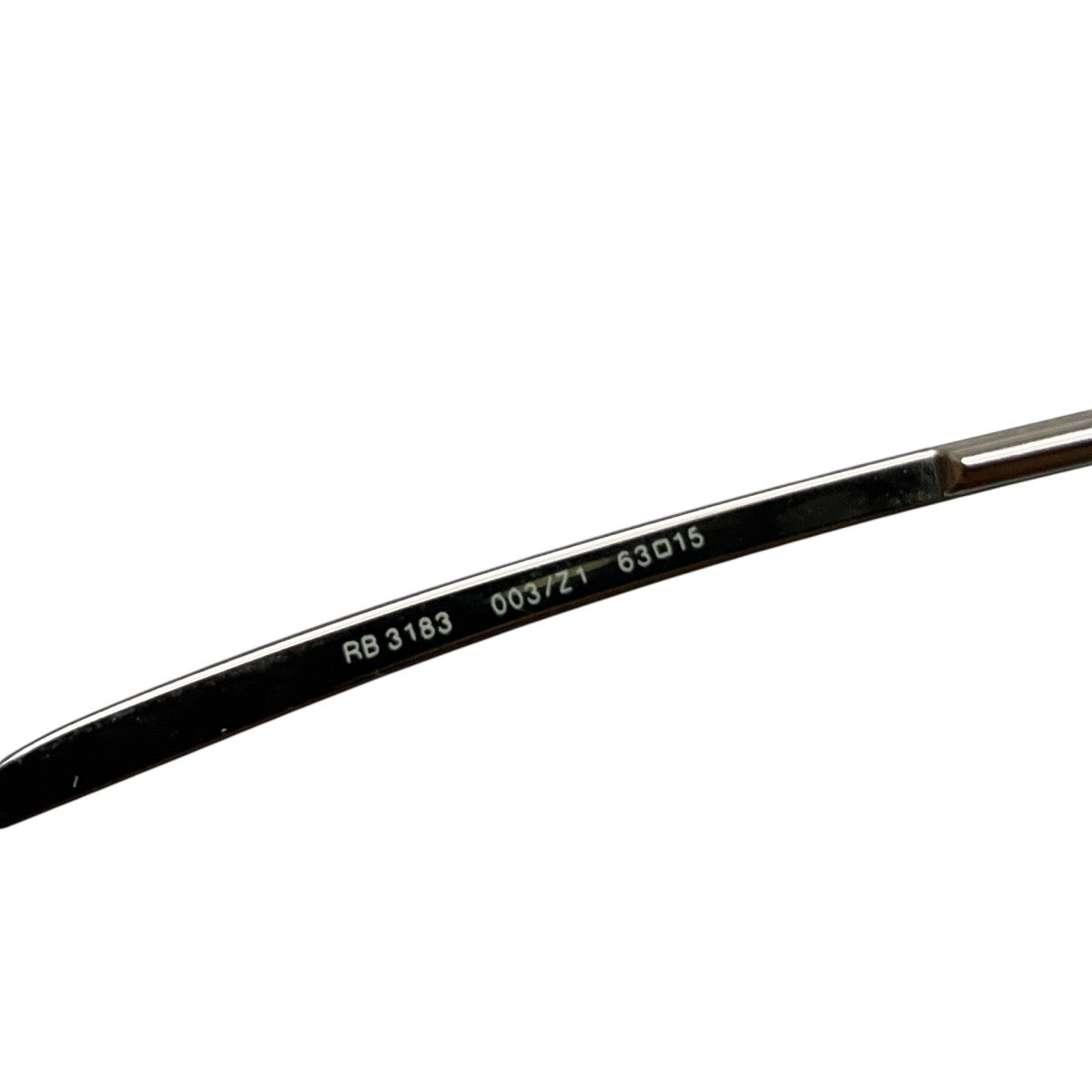 RAY-BAN メタルフレームサングラスRB3183 古着・中古-5枚目のアイテム画像