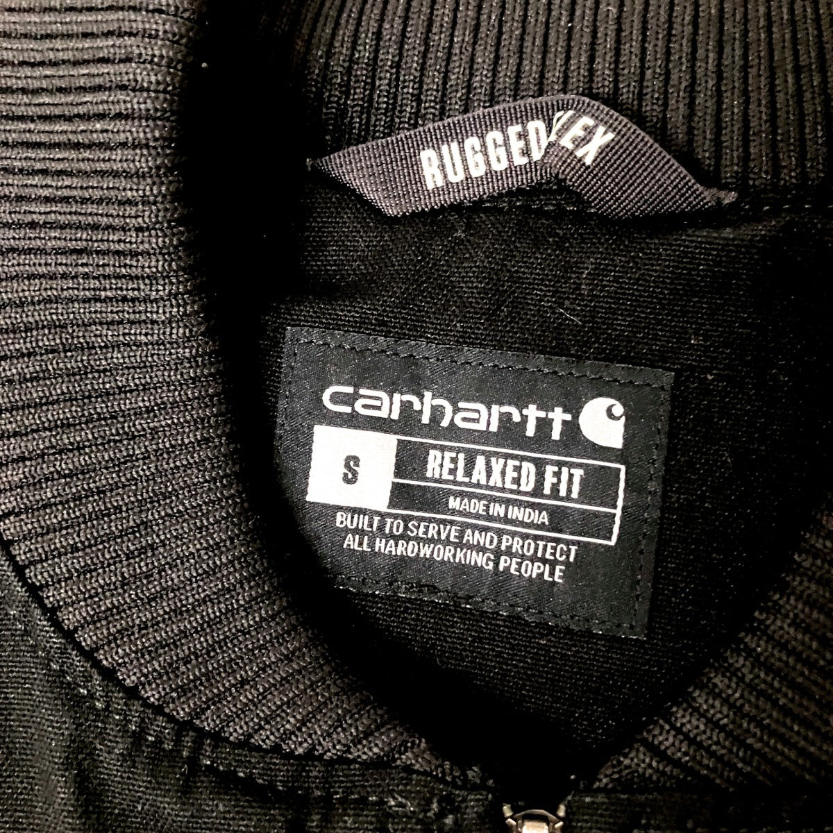 CarHartt ジップジャケット106781 古着・中古-5枚目のアイテム画像